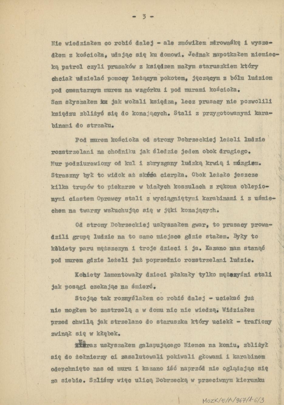 Wyjątki z pamiętnika pana St. Bystrzyckiego