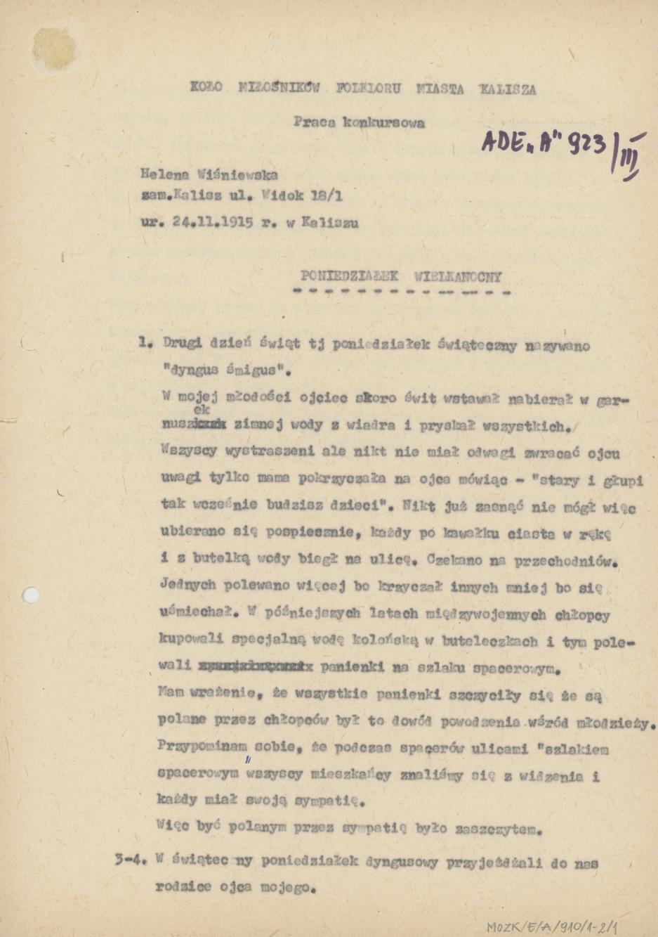 Poniedziałek wielkanocny