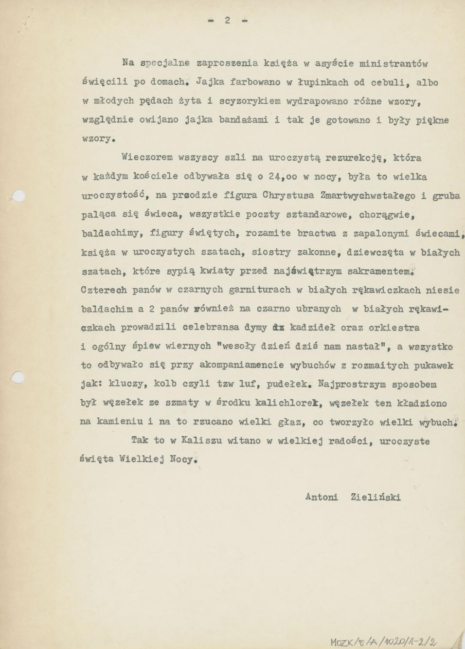 Od Palmowej Niedzieli do Wielkanocy