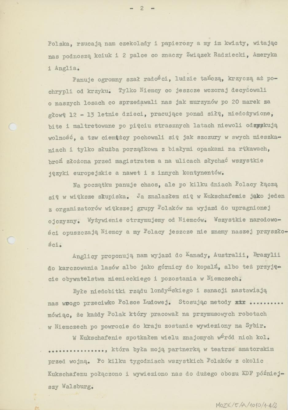 Jak odzyskałem wolność na obczyźnie i kiedy wróciłem do kraju