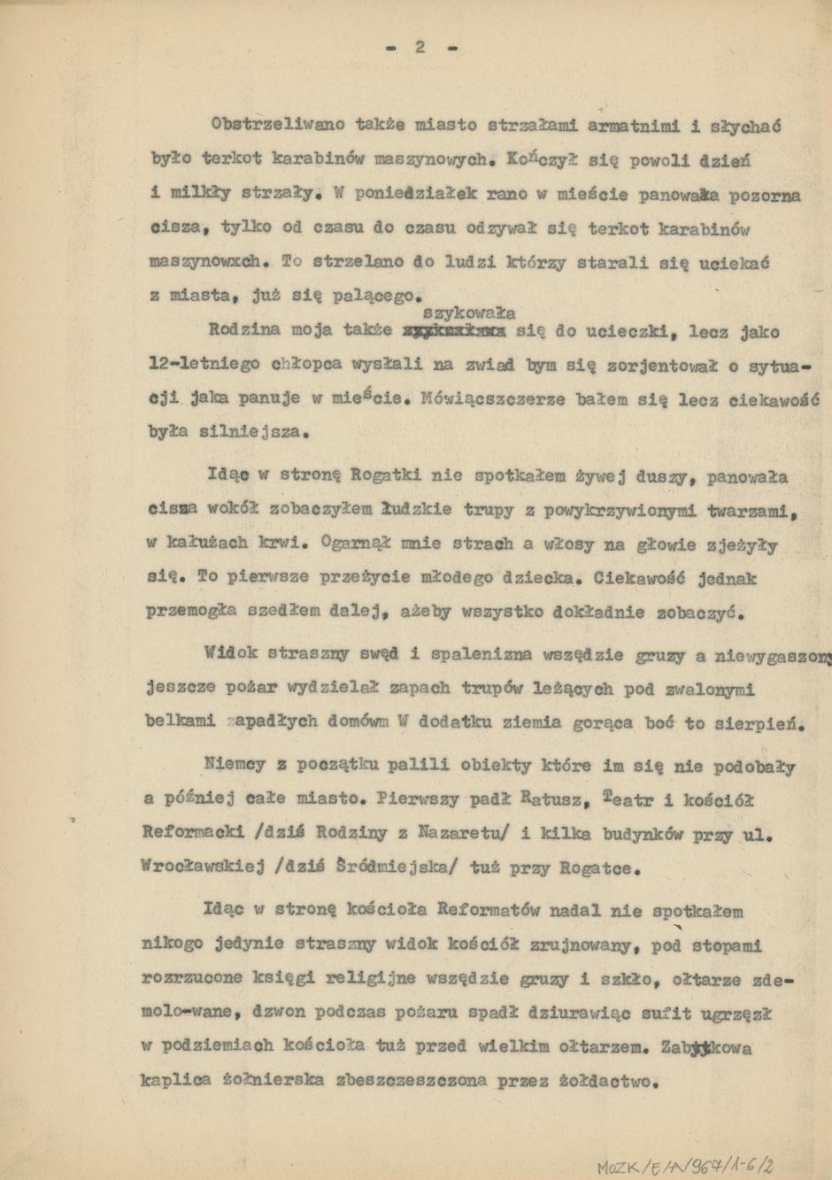 Wyjątki z pamiętnika pana St. Bystrzyckiego