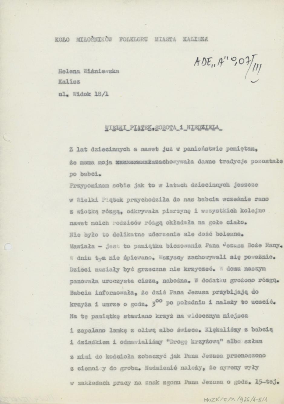 Wielki Piątek, Sobota i Niedziela