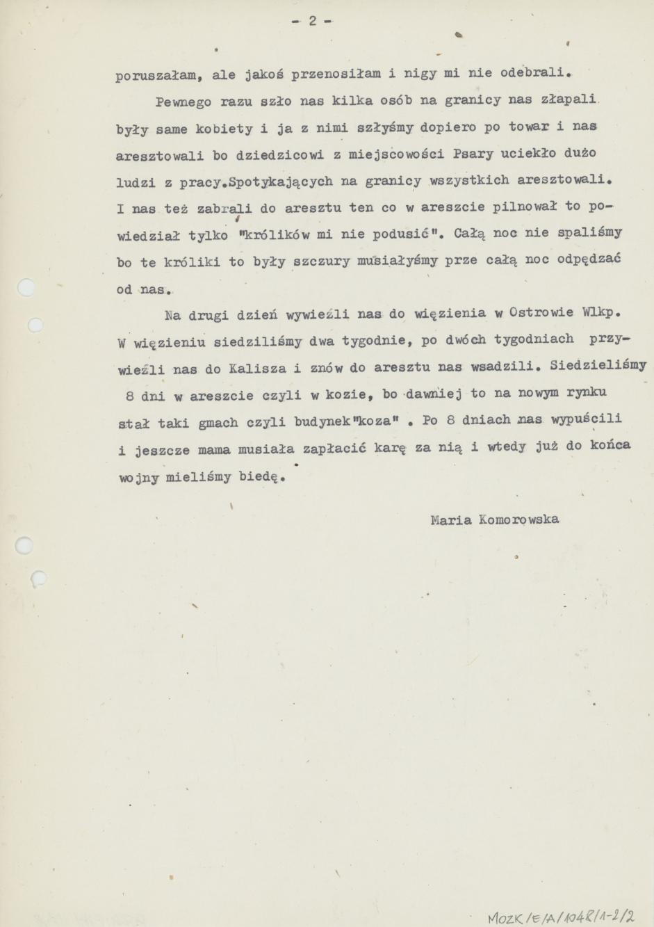 Wspomnienia z I wojny światowej