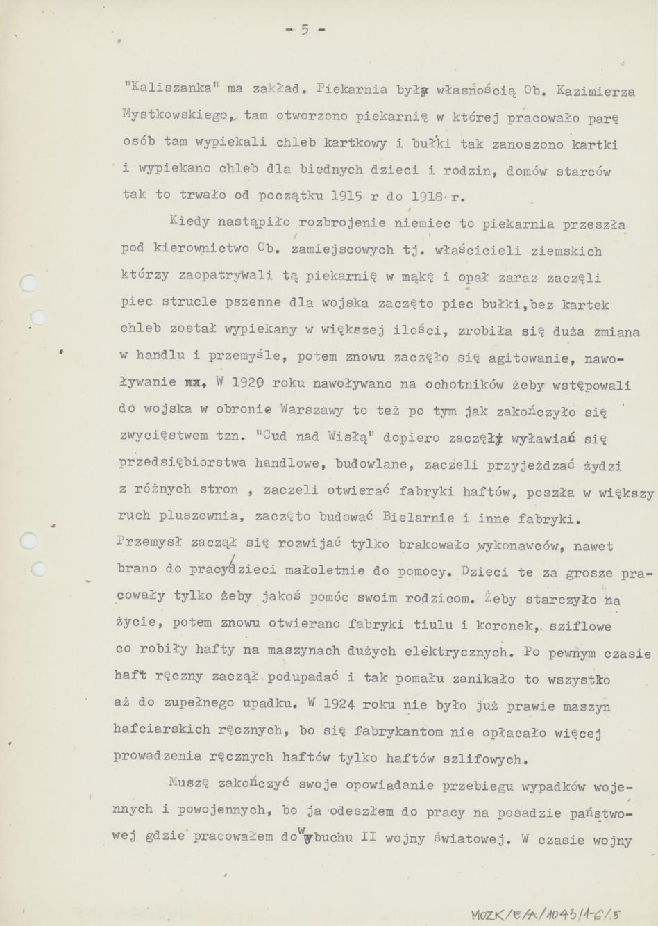 I wojna światowa 1914 r. w Kaliszu