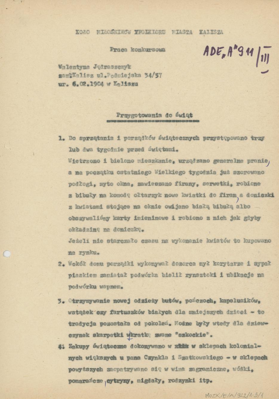 Przygotowania do świąt