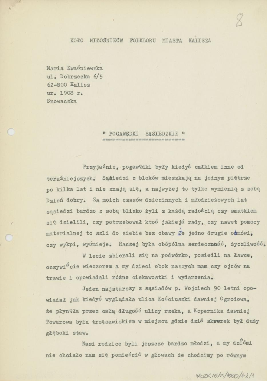 Pogawędki sąsiedzkie