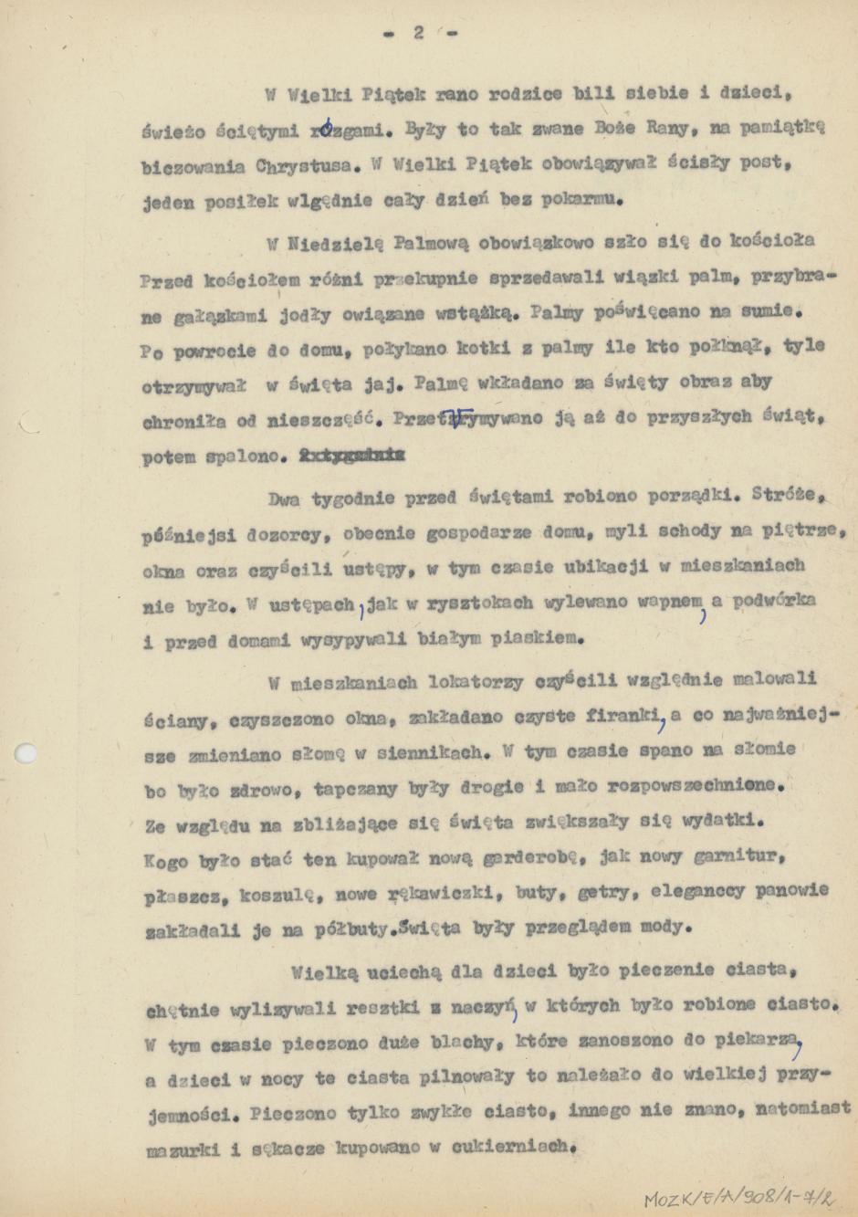 Tradycje związane z Wielkim Postem, Wielkanocą oraz Zielonymi Świętami od 7 roku życia aż do pełnoletności