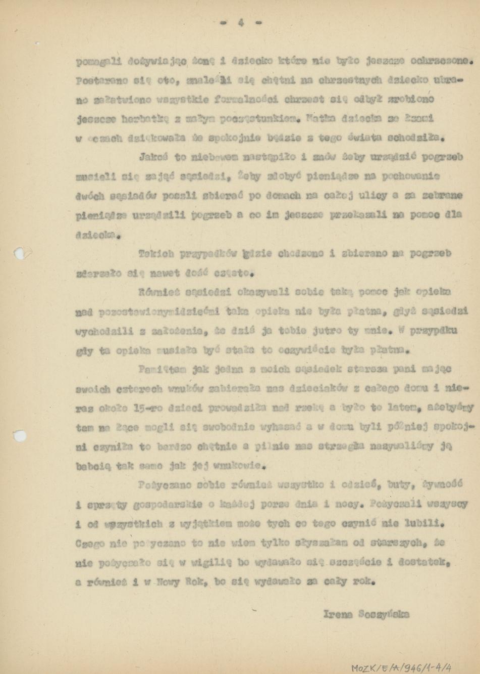 Współżycie i stosunki sąsiedzkie