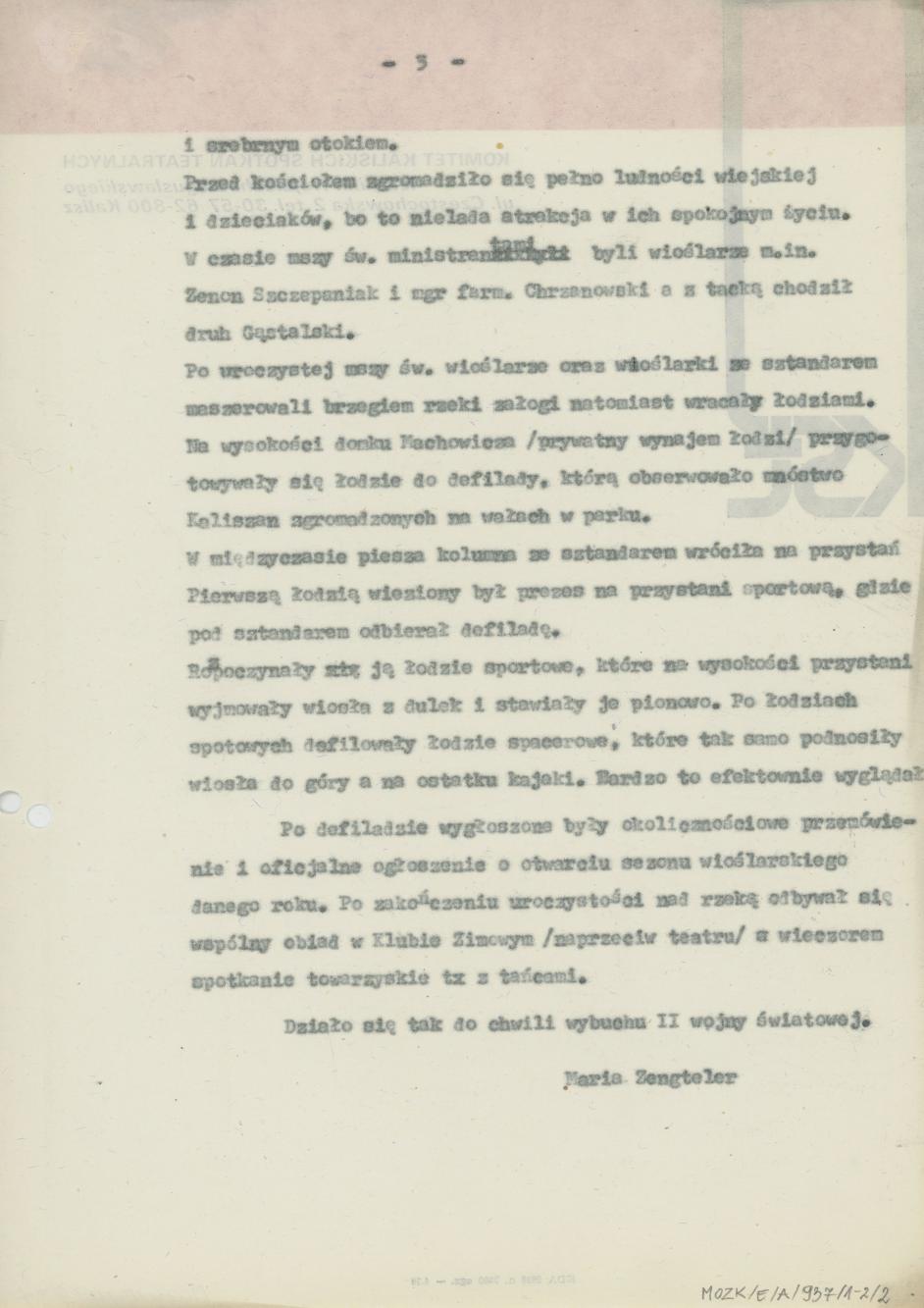 Uroczystość otwarcia sezonu wioślarskiego na rzece Prośnie w Kaliszu