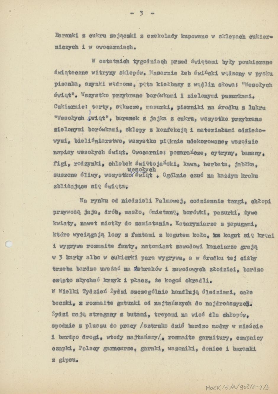 Tradycje związane z Wielkim Postem, Wielkanocą oraz Zielonymi Świętami od 7 roku życia aż do pełnoletności