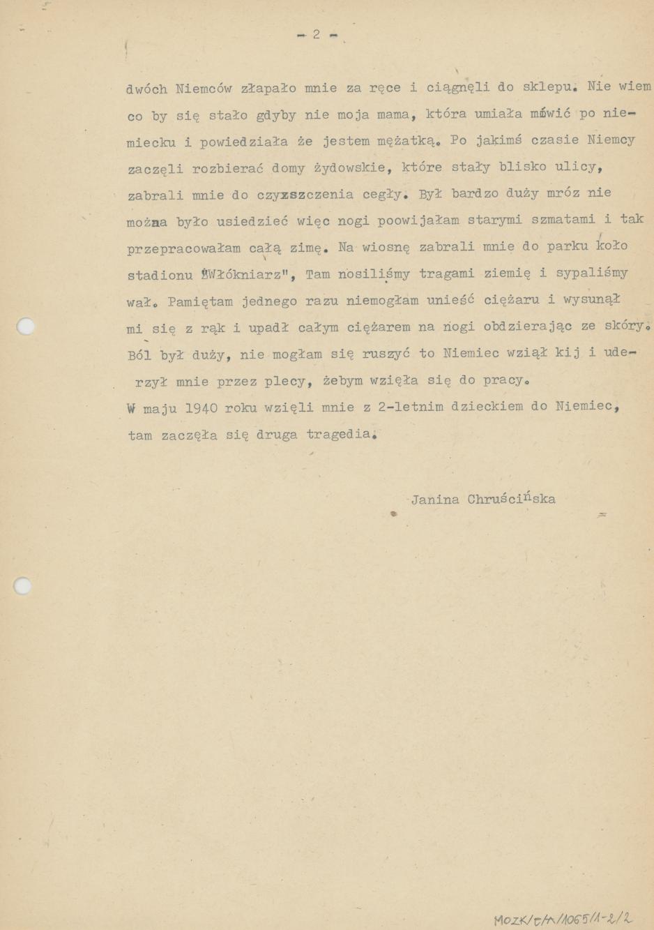 Moje wspomnienia z 1939 roku