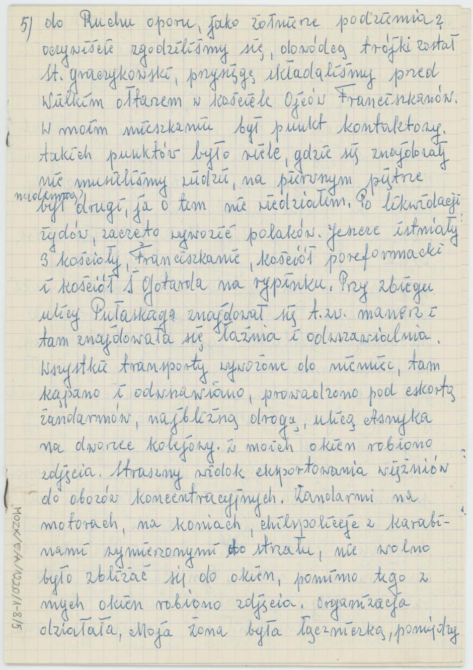 O kulturze chórów kaliskich i okupacja