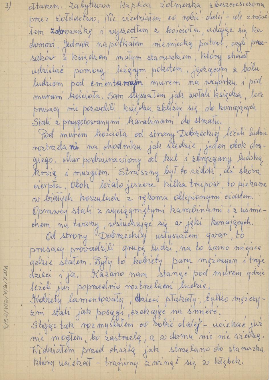 Wyjątki z pamiętnika pana St. Bystrzyckiego