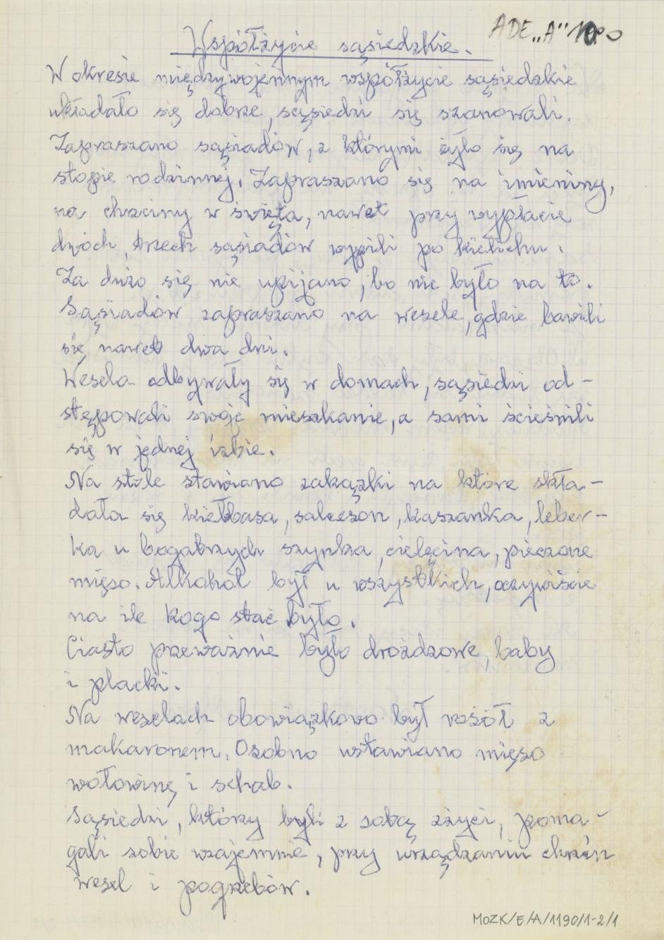 Współżycie sąsiedzkie