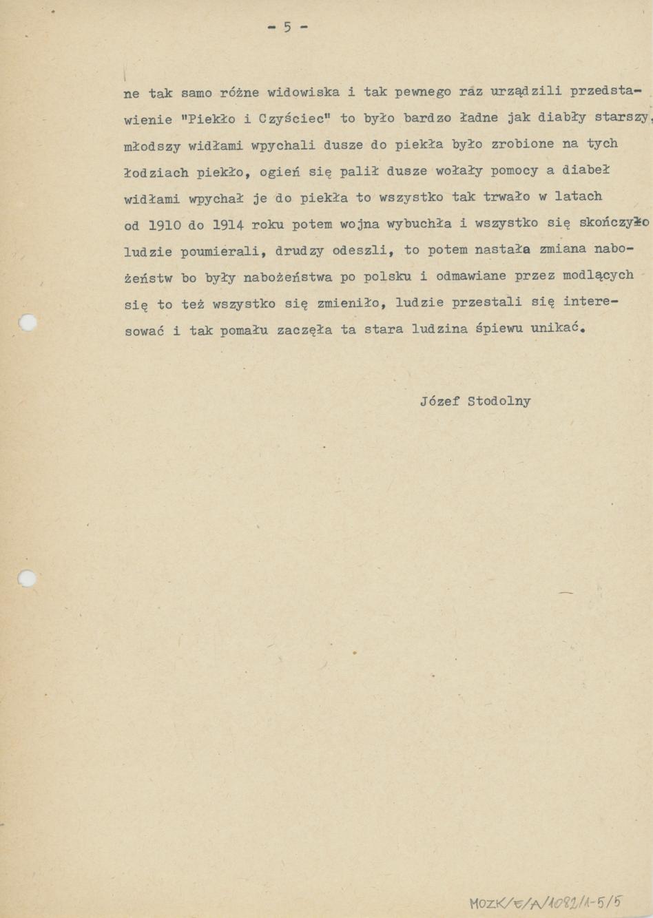 Opisy Towarzystw Śpiewaczych i Muzycznych w Kaliszu