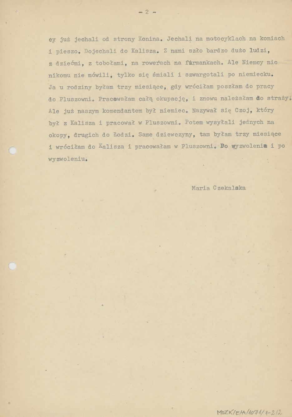 Moje wspomnienia ucieczki z Kalisza w 1939 r.