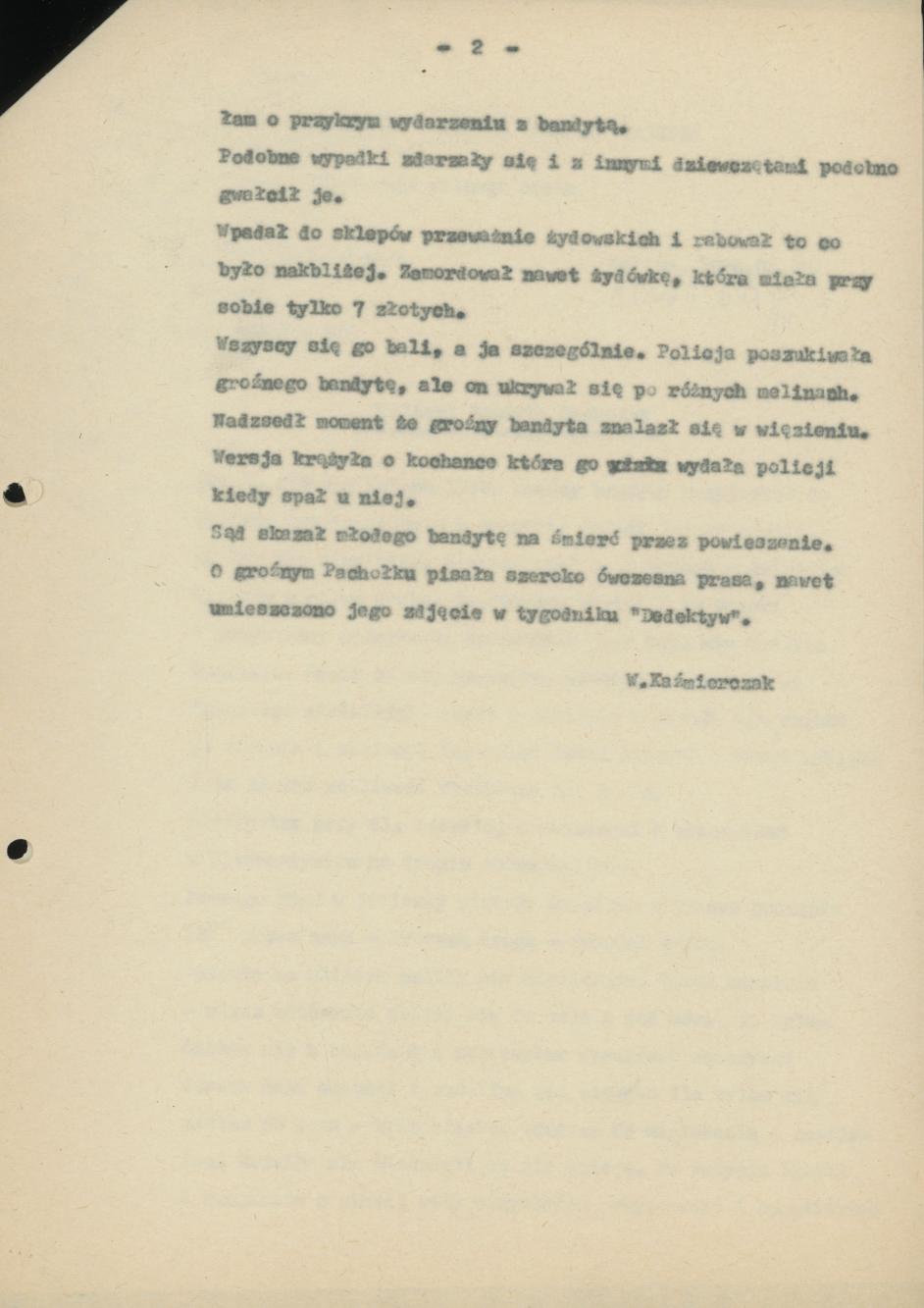 Kaliski bandyta Pachołek