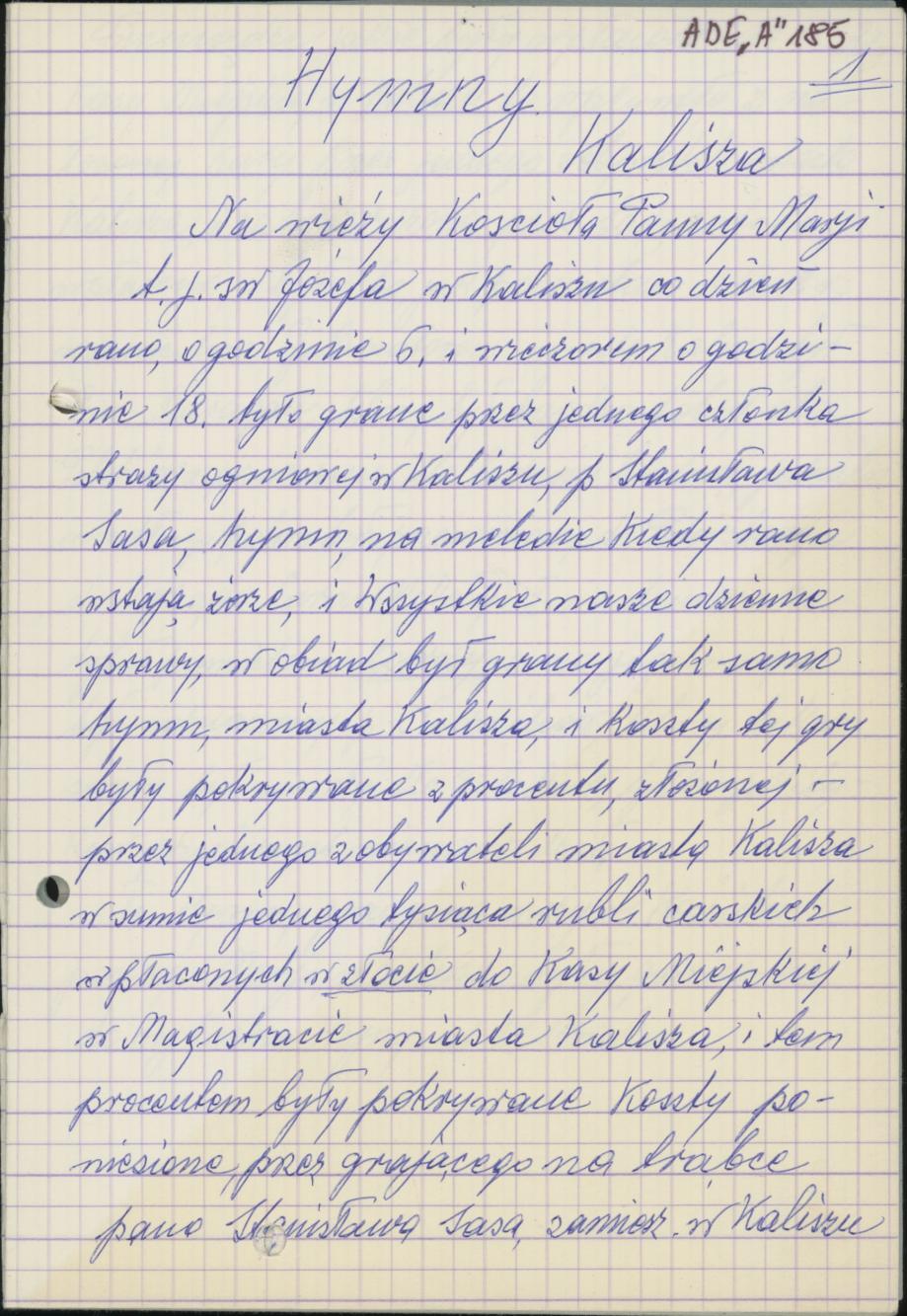 Fragmenty Miasta Kalisza, cz. 1