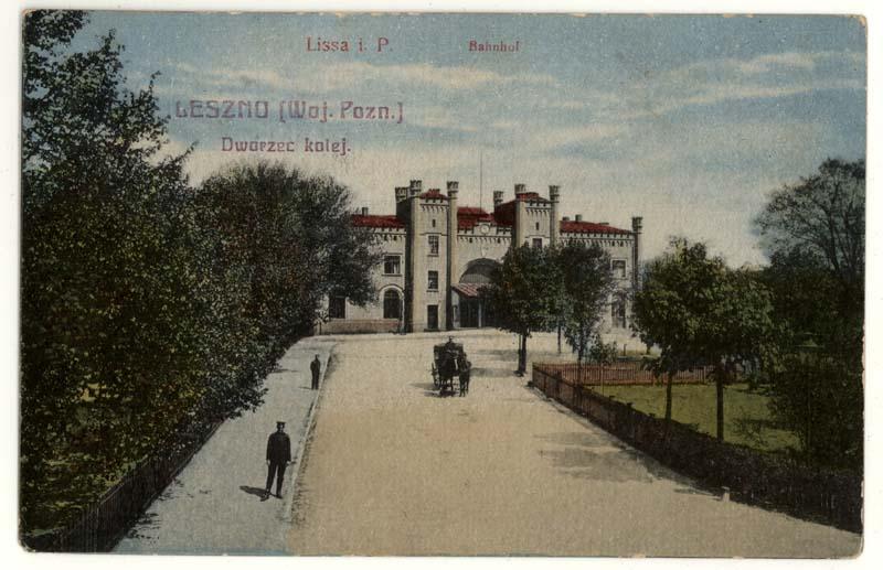 Dworzec kolejowy w Lesznie