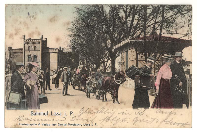 Dworzec kolejowy w Lesznie przed przebudową