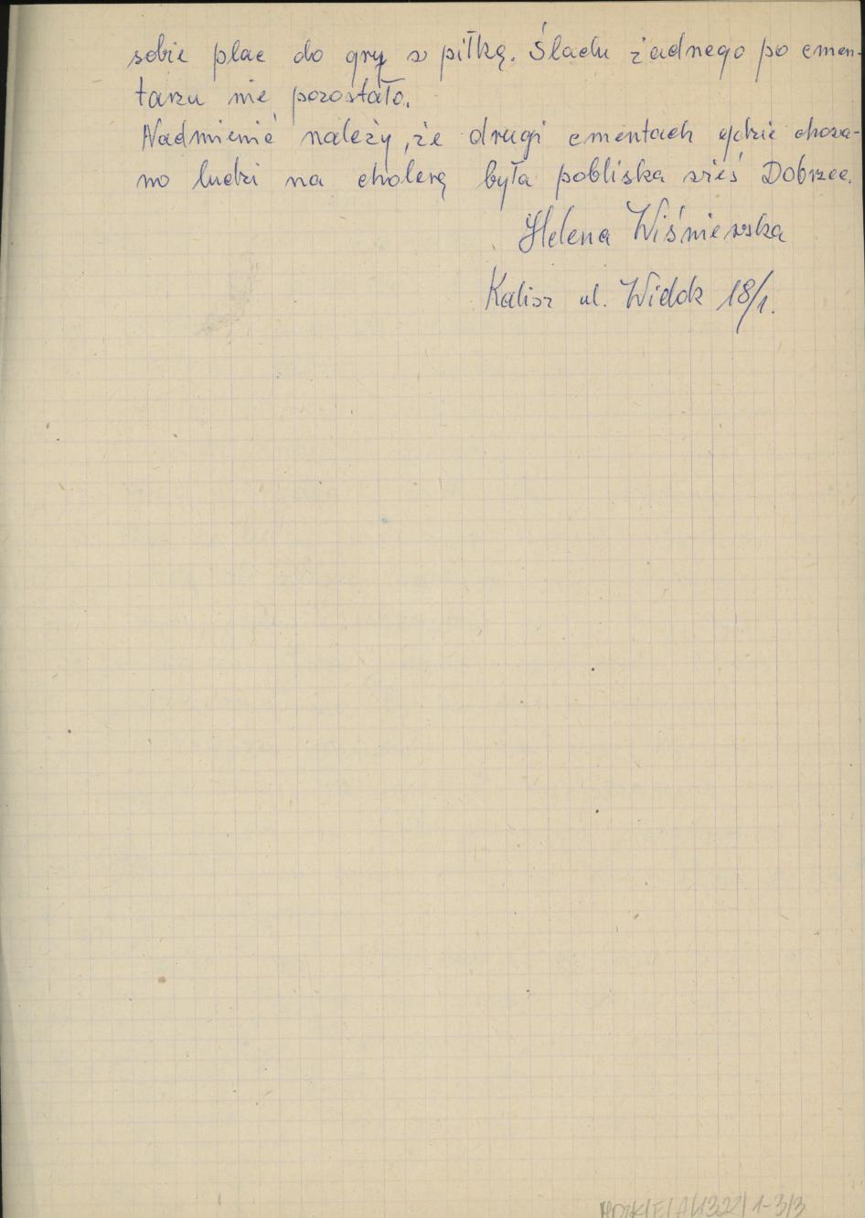 Cmentarz "Cholerynka"