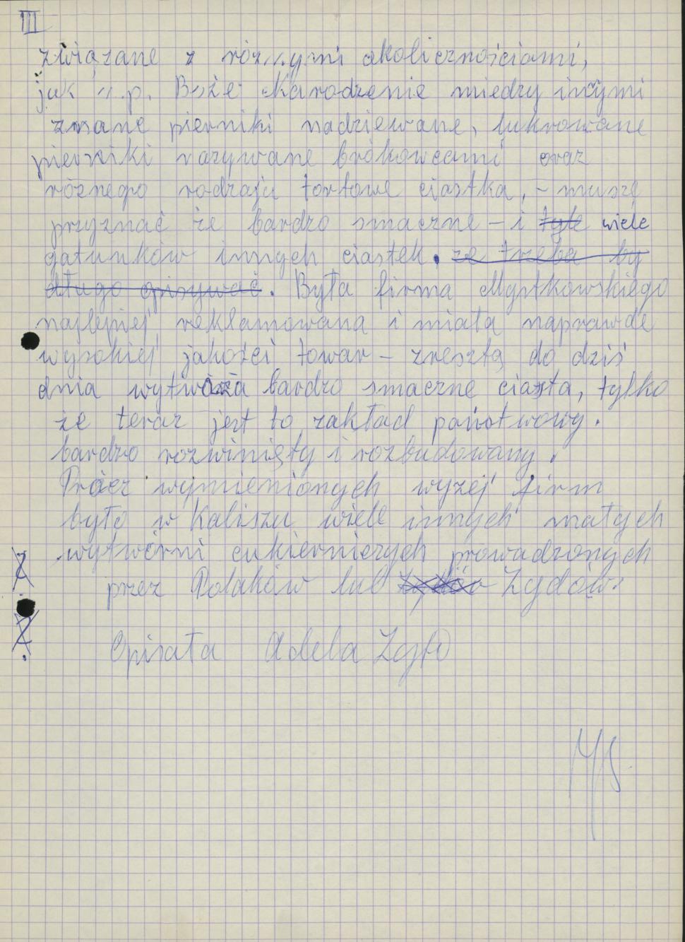 To i owo o wyrobach cukierniczych w Kaliszu