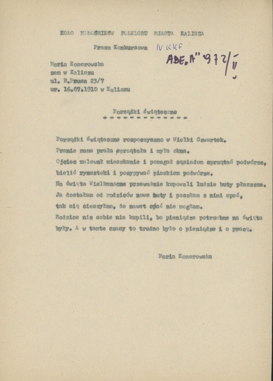 Porządki świąteczne