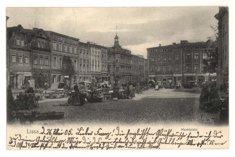 Rynek w Lesznie
