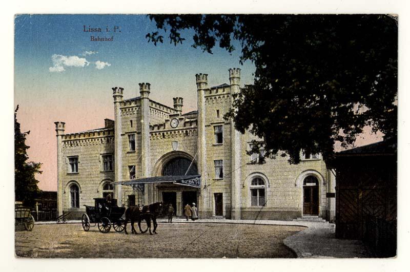 Dworzec kolejowy w Lesznie