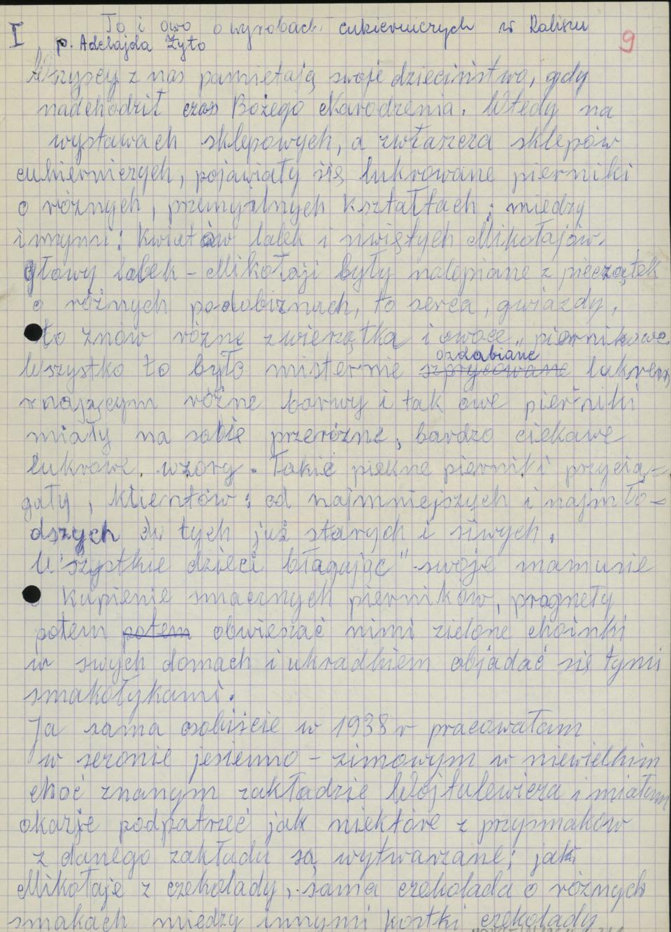 To i owo o wyrobach cukierniczych w Kaliszu