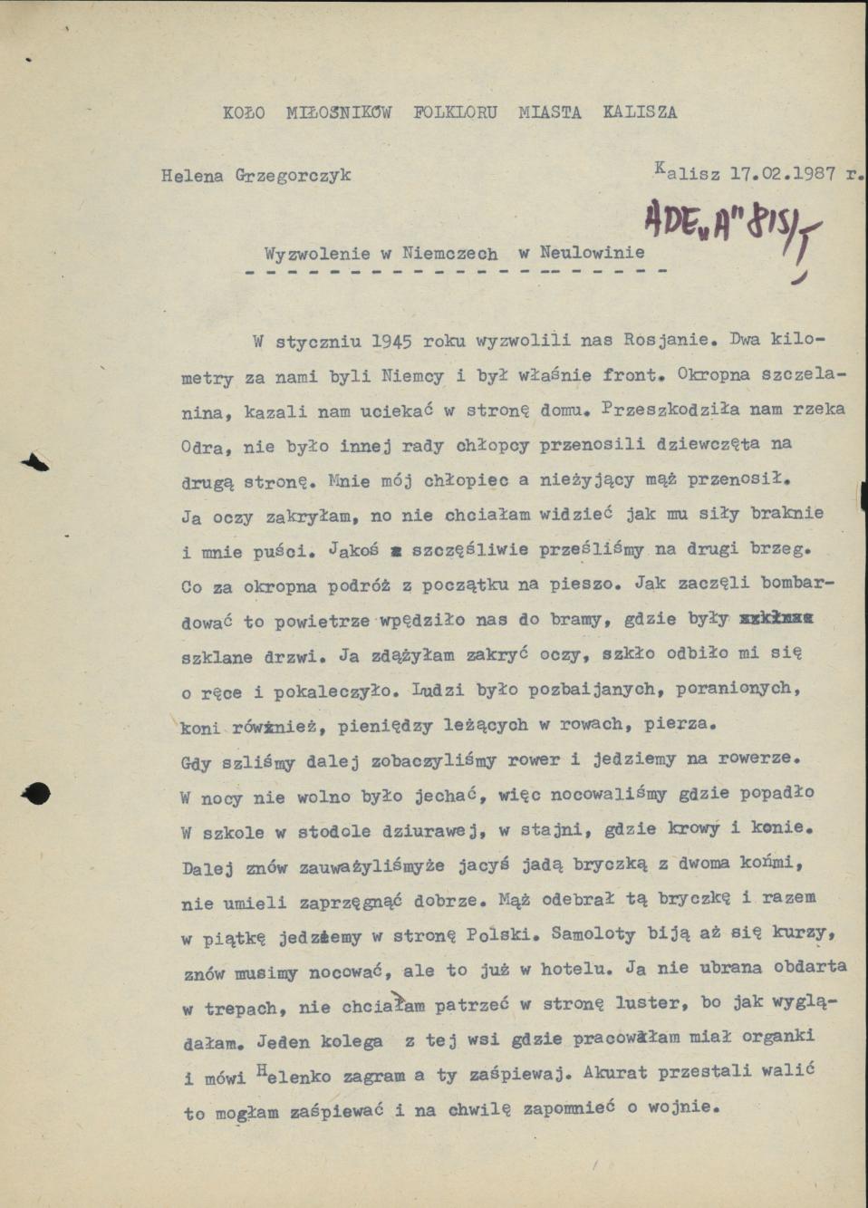 Wyzwolenie w Niemczech w Neulewinie