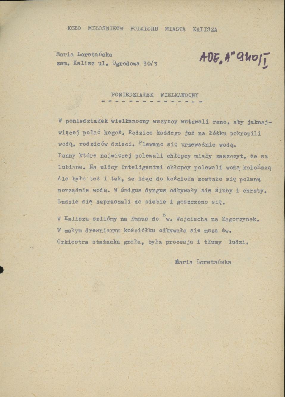 Poniedziałek Wielkanocny