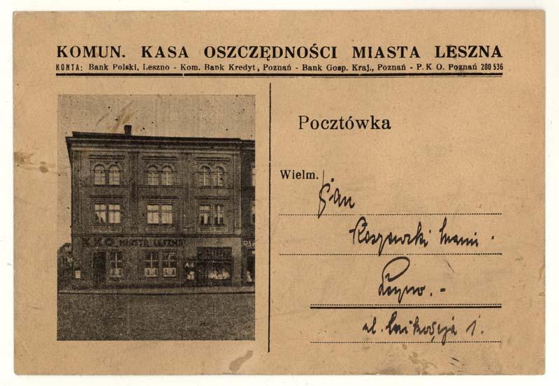 Rynek - Komunalna Kasa Oszczędności Miasta Gniezna