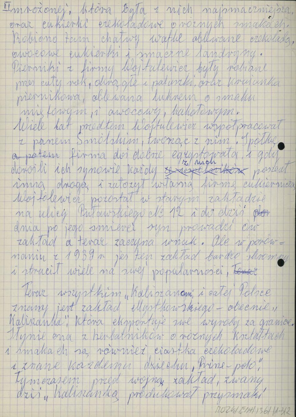 To i owo o wyrobach cukierniczych w Kaliszu