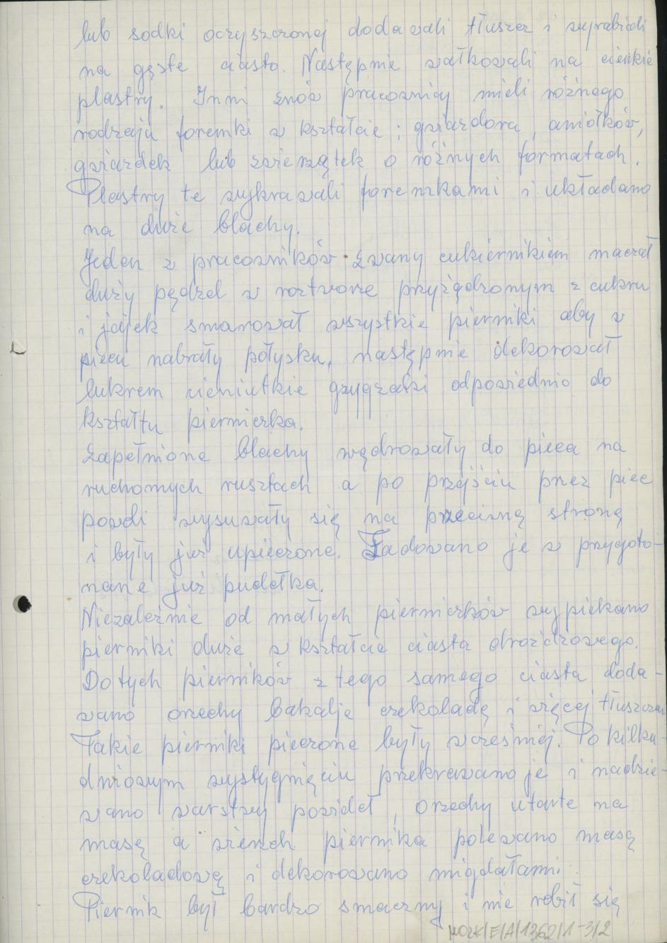 Pierniki u p. Mystkowskiego