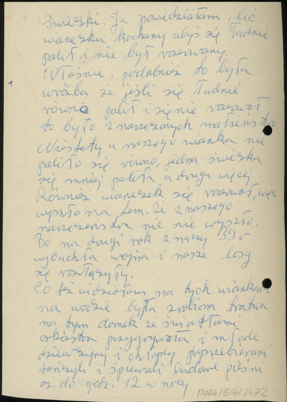 Mój pamiętny dzień z wianków