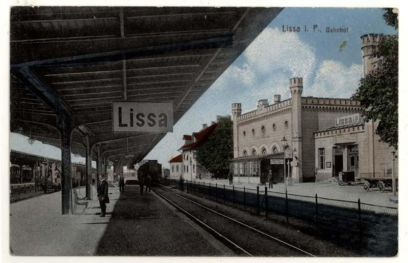 Dworzec kolejowy w Lesznie