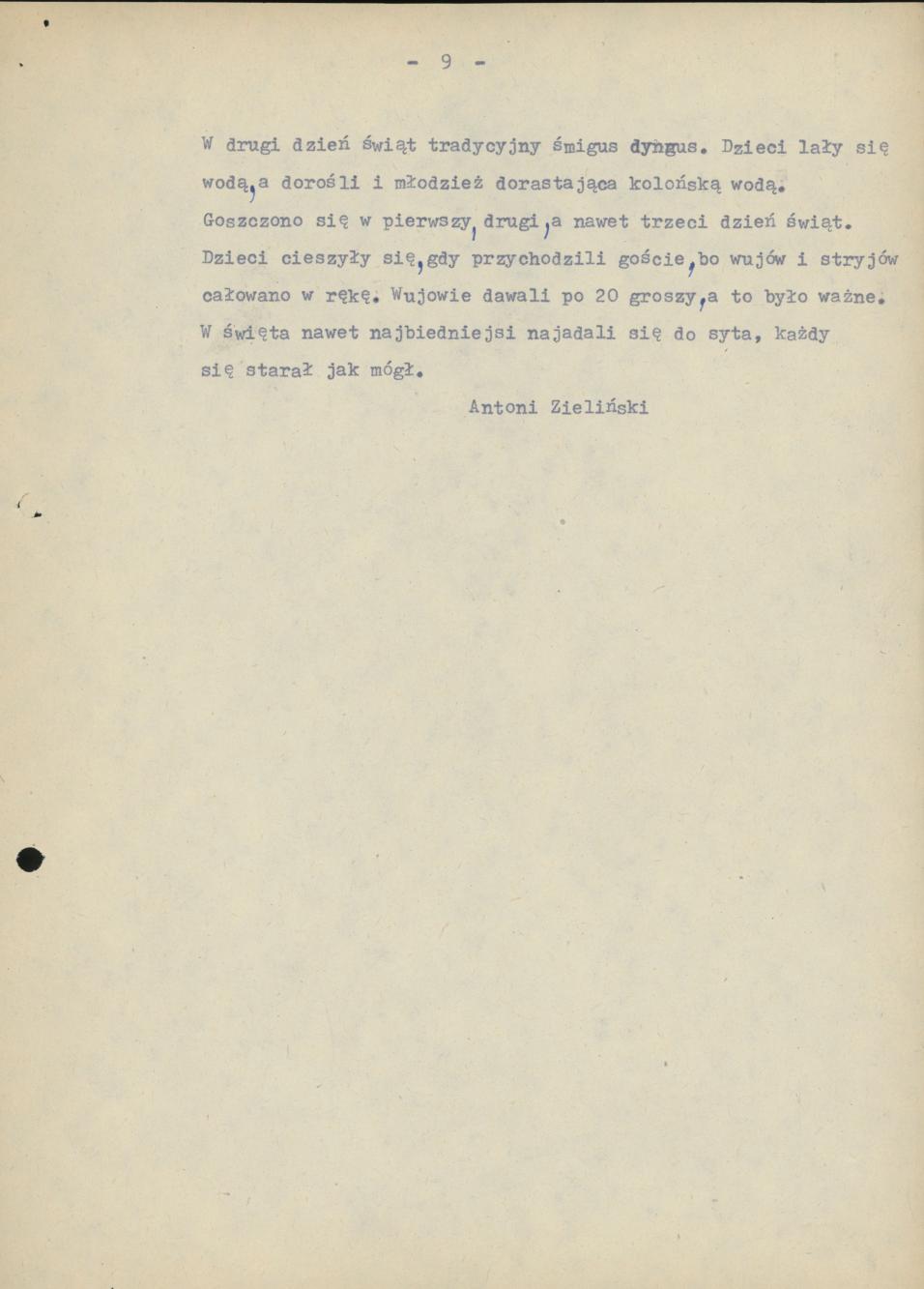 Wspomnienia z dawnych czasów