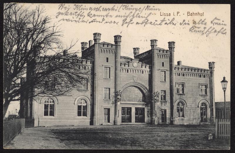 Dworzec kolejowy w Lesznie