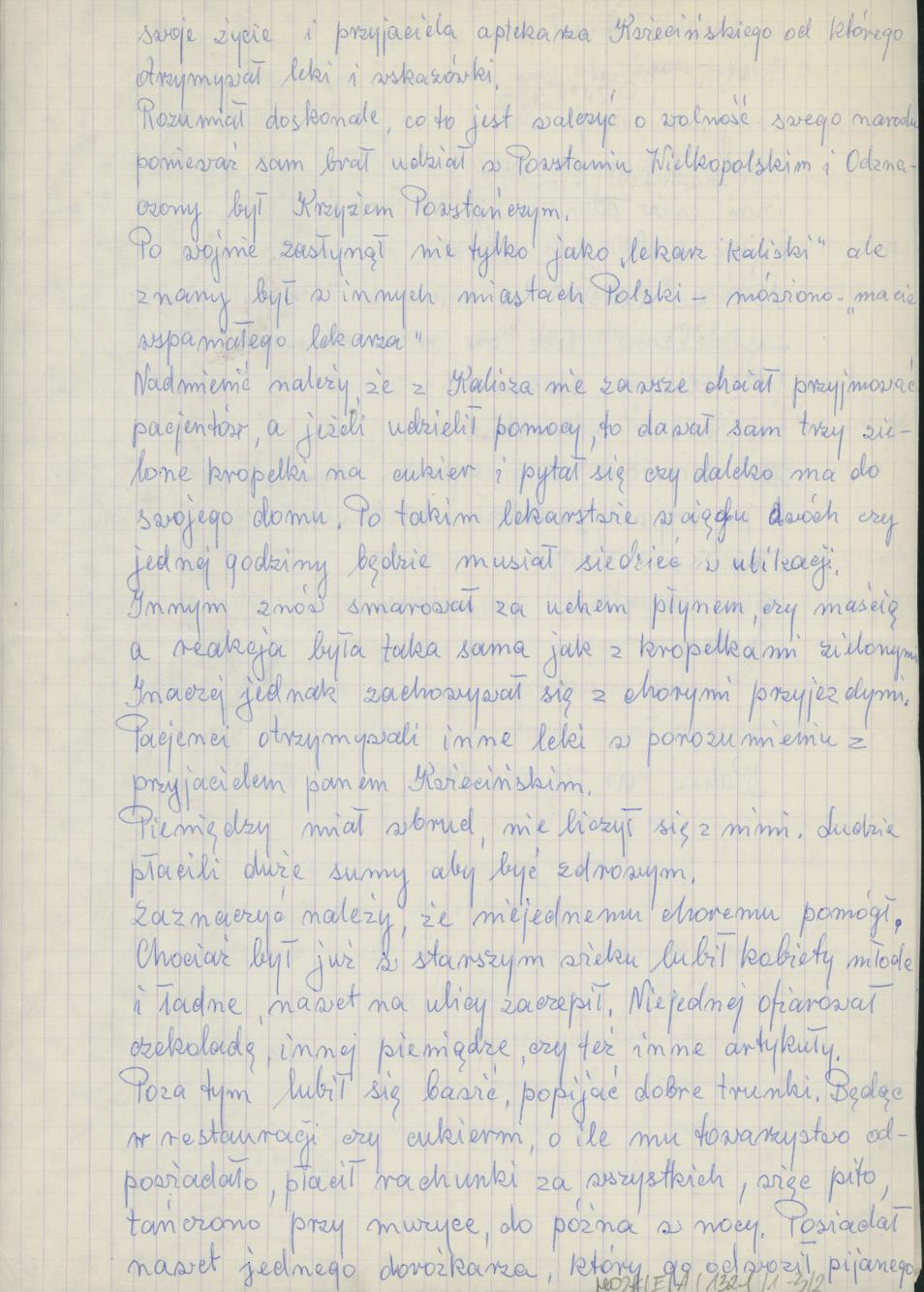 Popularny kaliszanin Wawrzyniec Pawełczyk