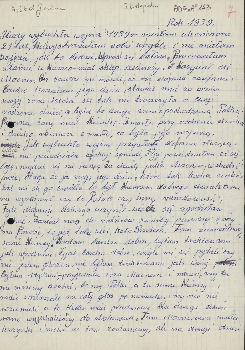 Kiedy wybuchła wojna w 1939 r.