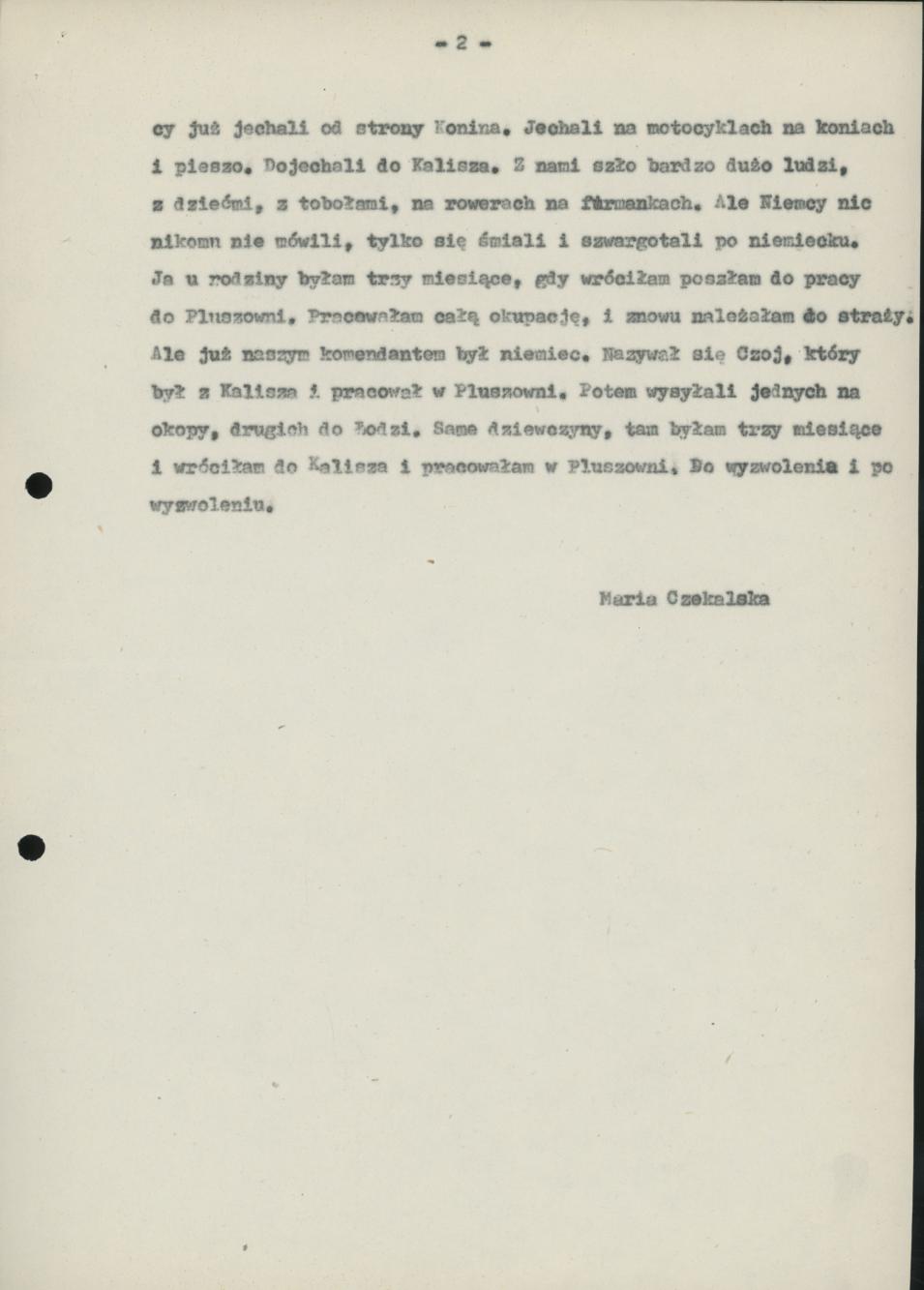 Moje wspomnienia ucieczki z Kalisza w 1939 r.