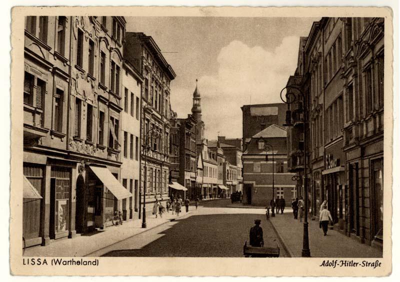 Ulica Słowiańska w Lesznie