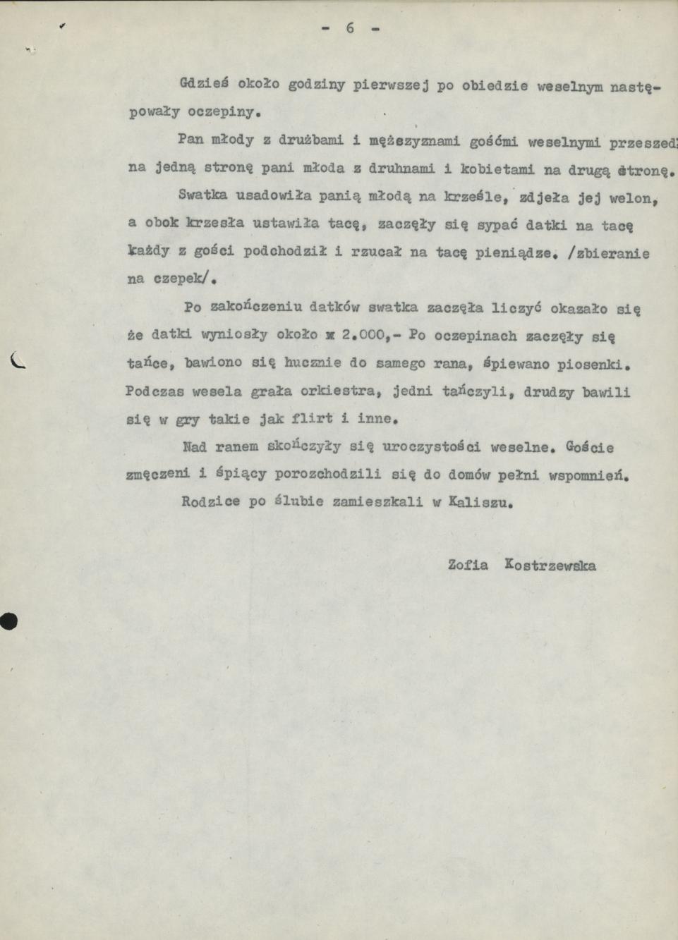 Jak się pobierali moi rodzice (początek XX wieku)