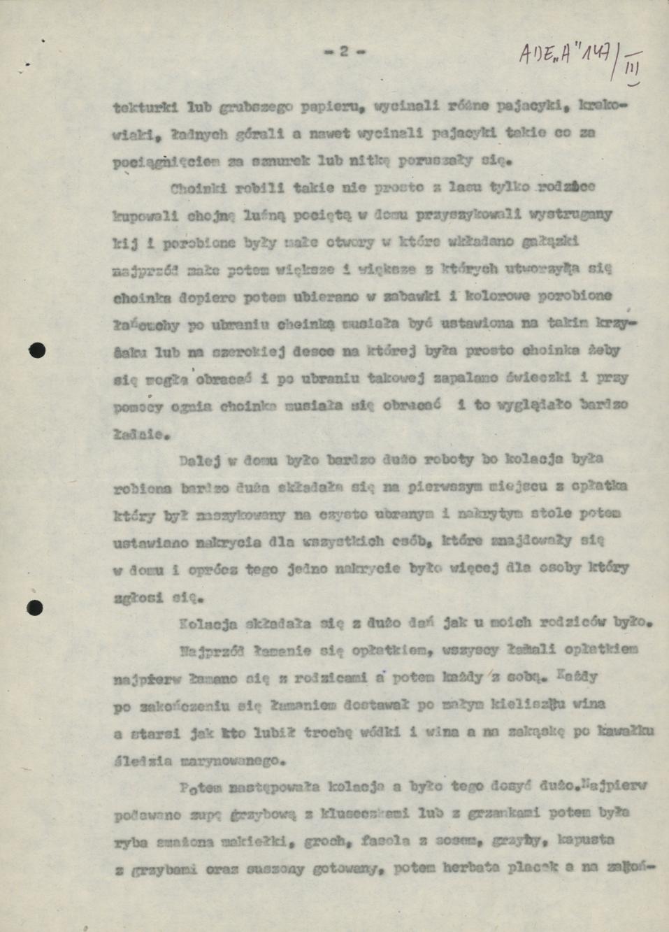 Adwent i Wigilia Bożego Narodzenia w latach od 1896 do 1914 roku