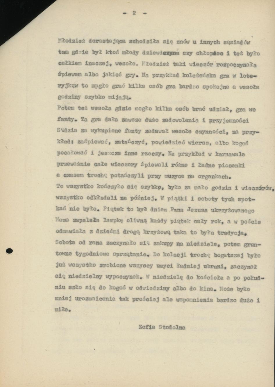 Jak dawniej spędzano zimowe wieczory