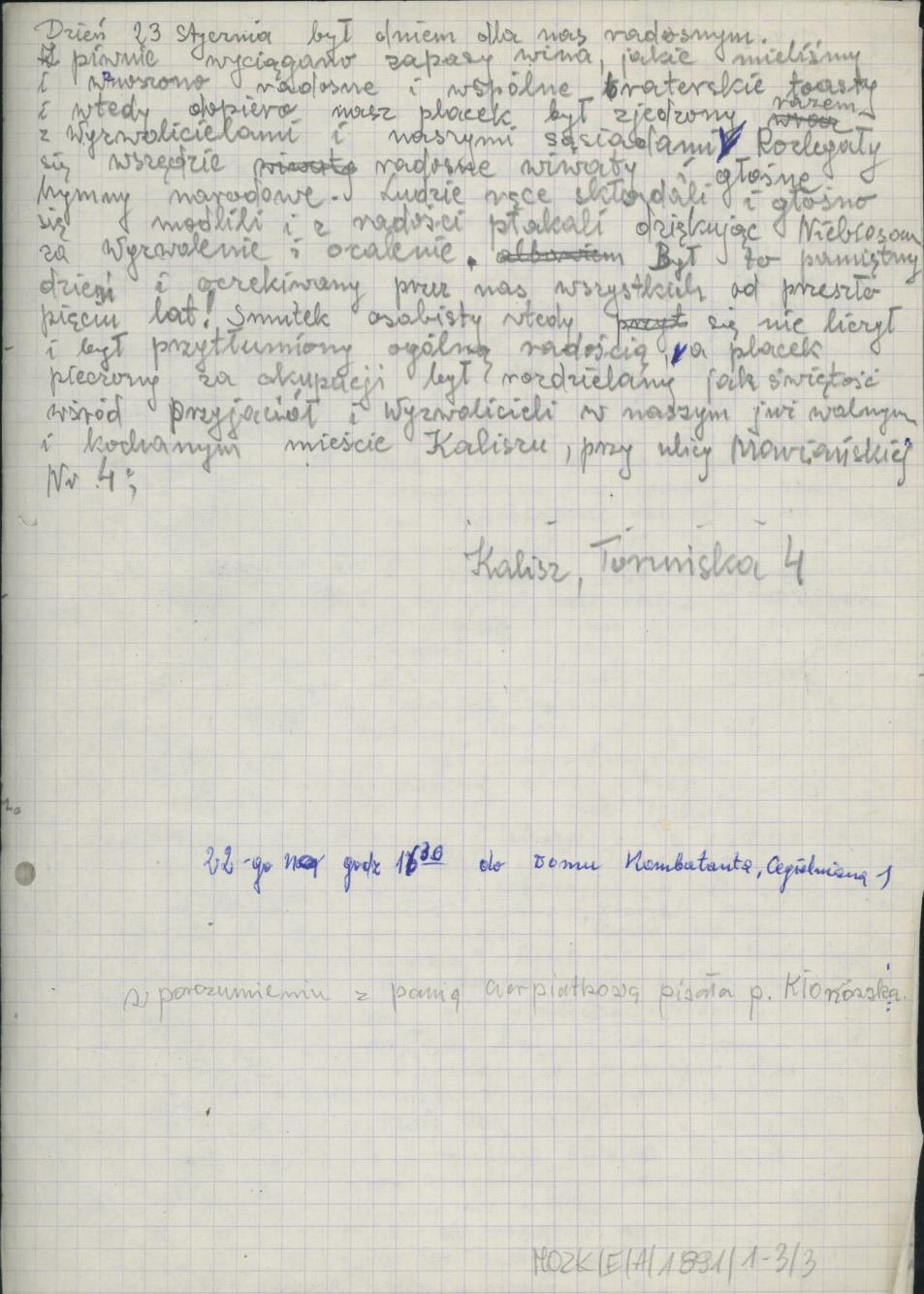 Dzień wyzwolenia miasta Kalisza