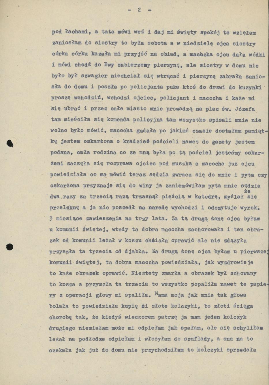 Życie moje przy dwóch macochach