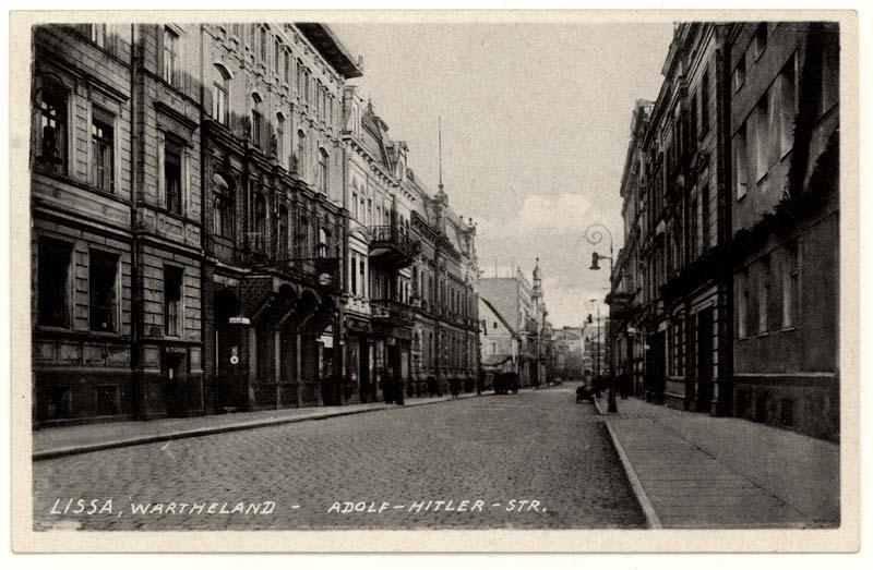 Ulica Słowiańska w Lesznie