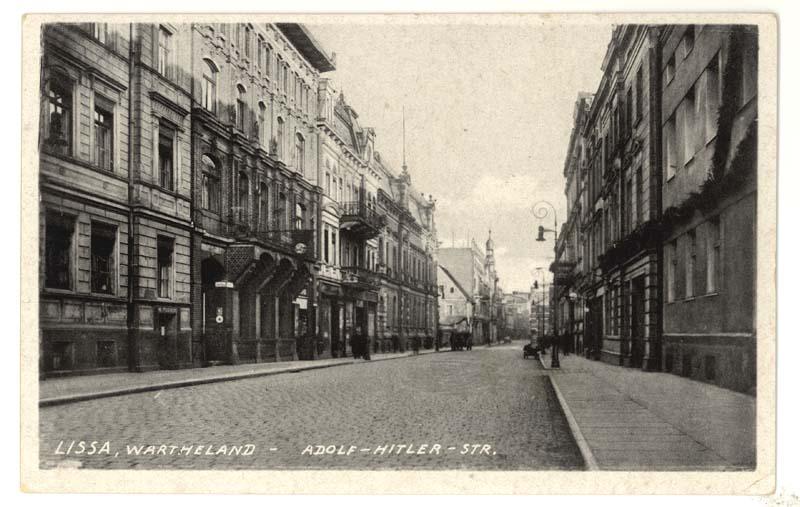 Ulica Słowiańska w Lesznie